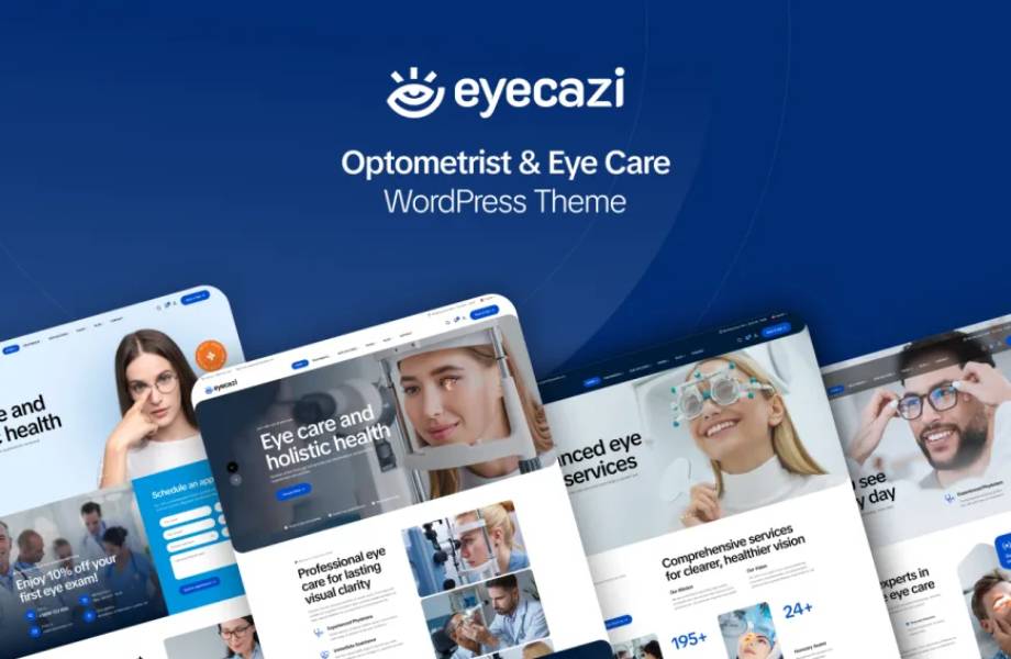 Eyecazi - Optometrist & Eye Care WordPress Theme
