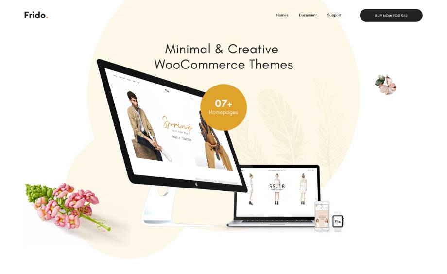 Frido - Minimal WooCommerce WordPress Theme