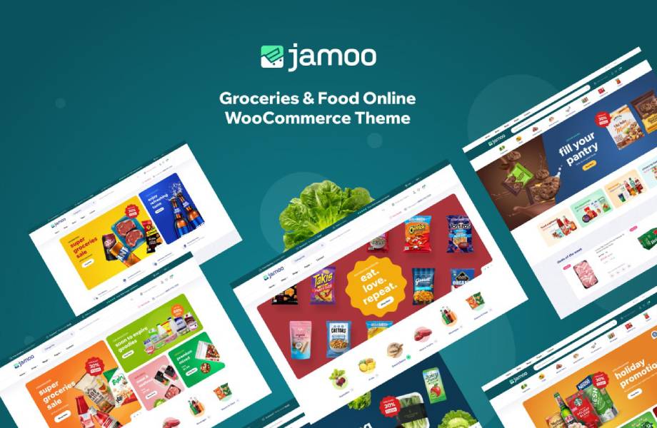 Jamoo - Groceries & Food Online WooCommerce Theme