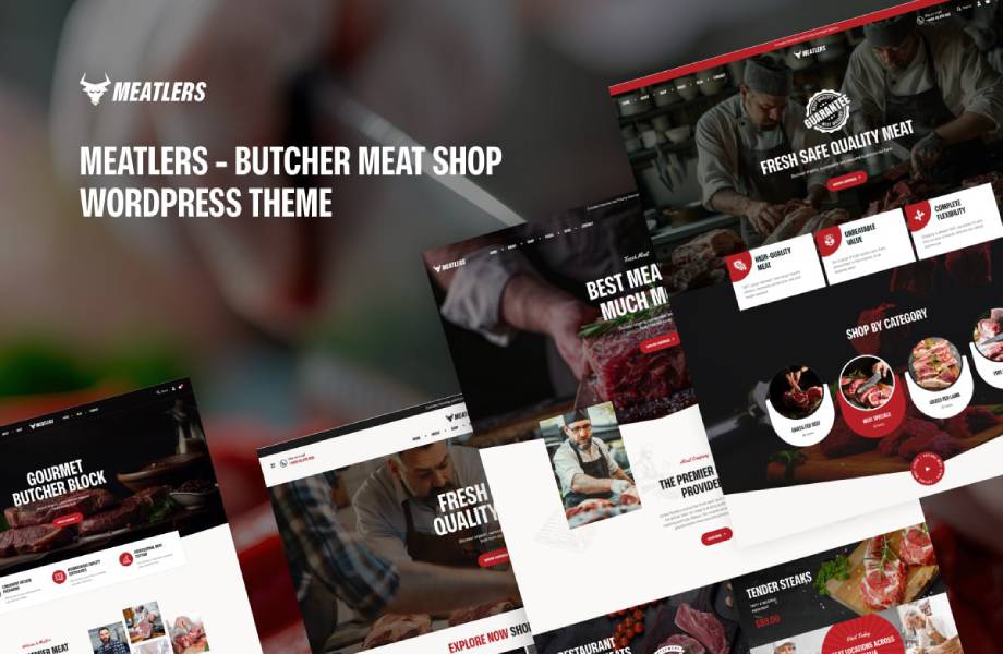 Meatlers - Butcher Meat Shop WordPress Theme
