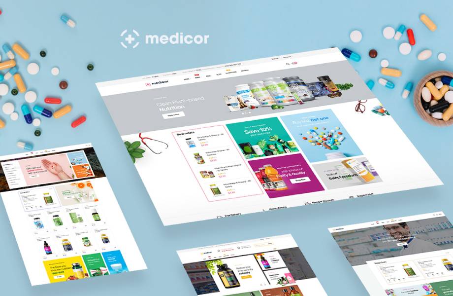 Medicor - Medical Clinic & Pharmacy WooCommerce WordPress Theme