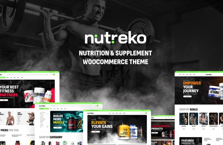 Nutreko - Nutrition & Supplement WooCommerce Theme