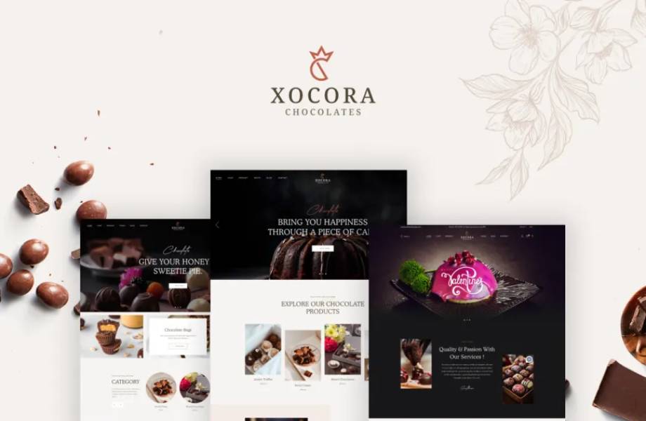Xocora - Food Bakery WooCommerce WordPress Theme